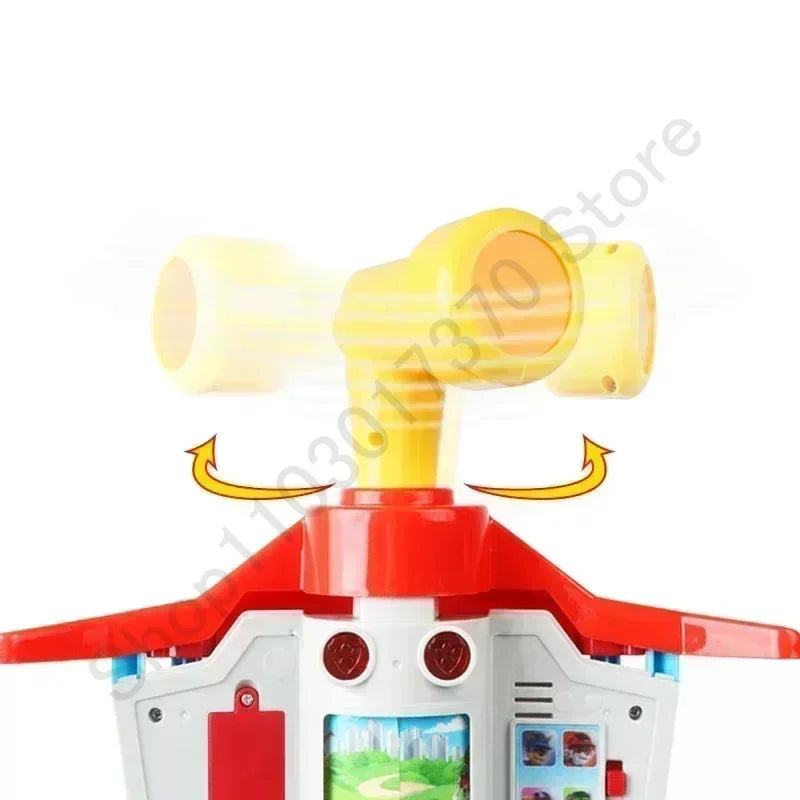 Hot Sale Paw Patrol Towerwith Rebound Vehicle Children Patrol Canine Toy Home Decoration KIds Birthday Gifts